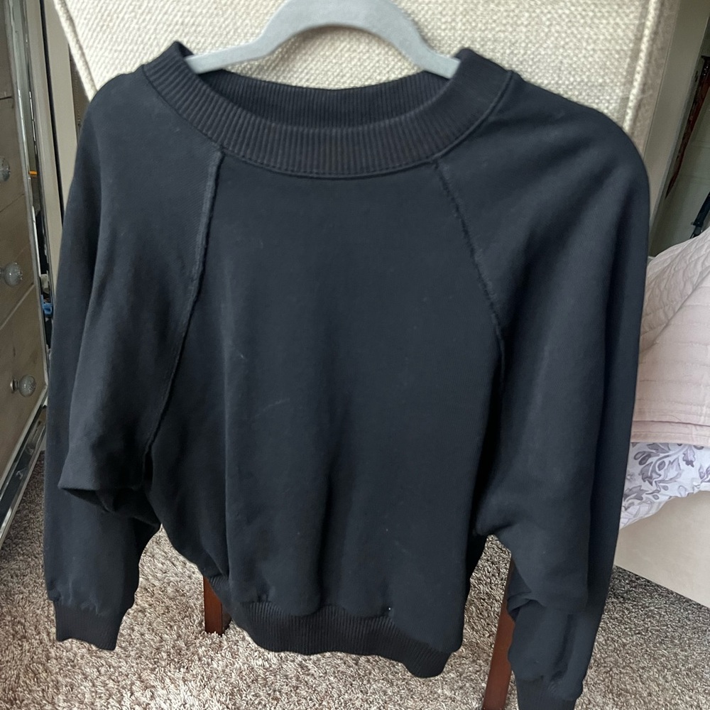 All:row Black Sweatshirt - Size S